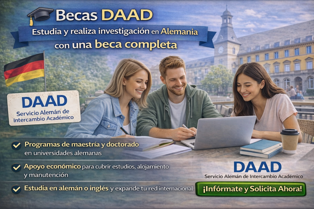 🎓 Becas DAAD